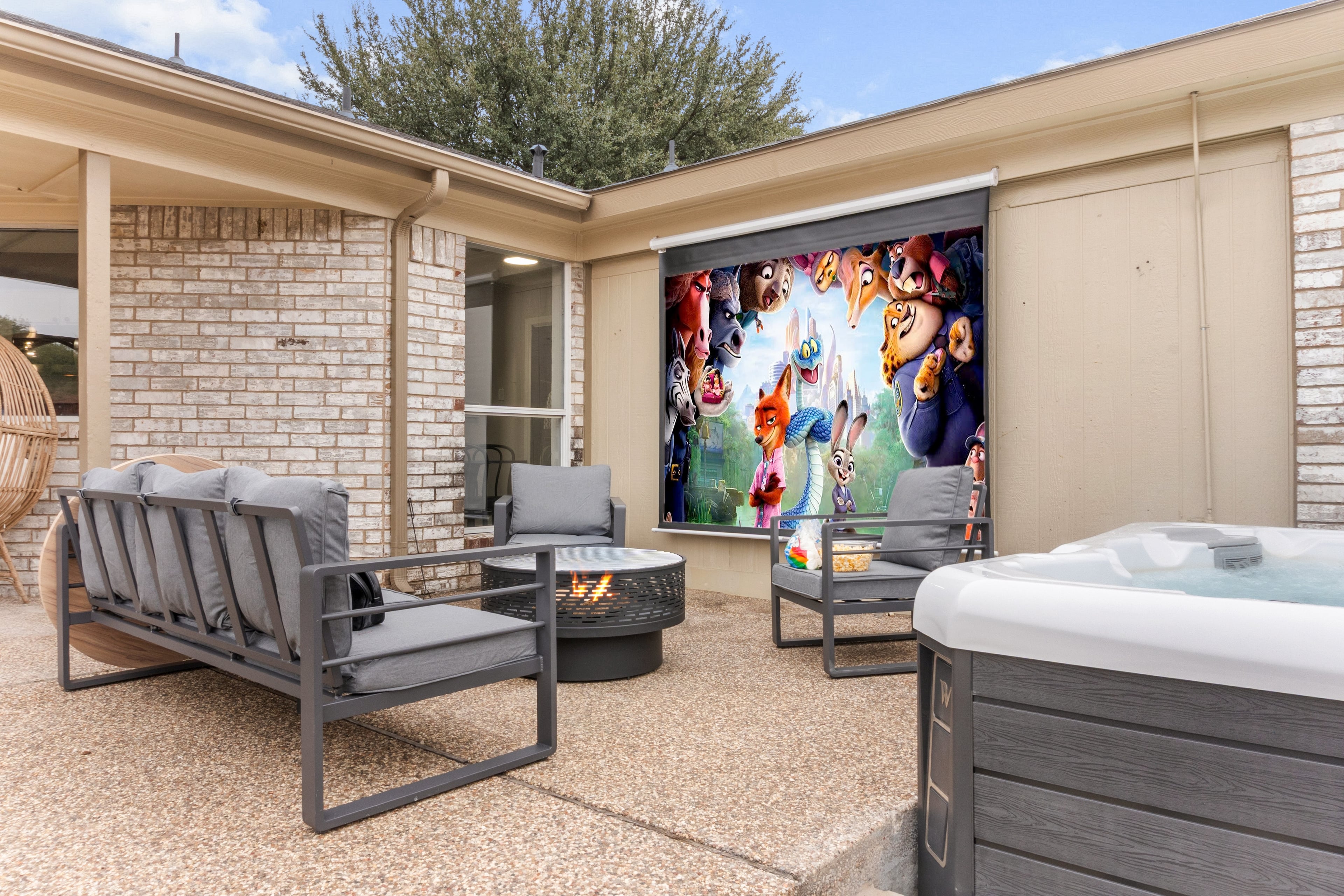 Backyard - Backyard Outdoor Projector 1