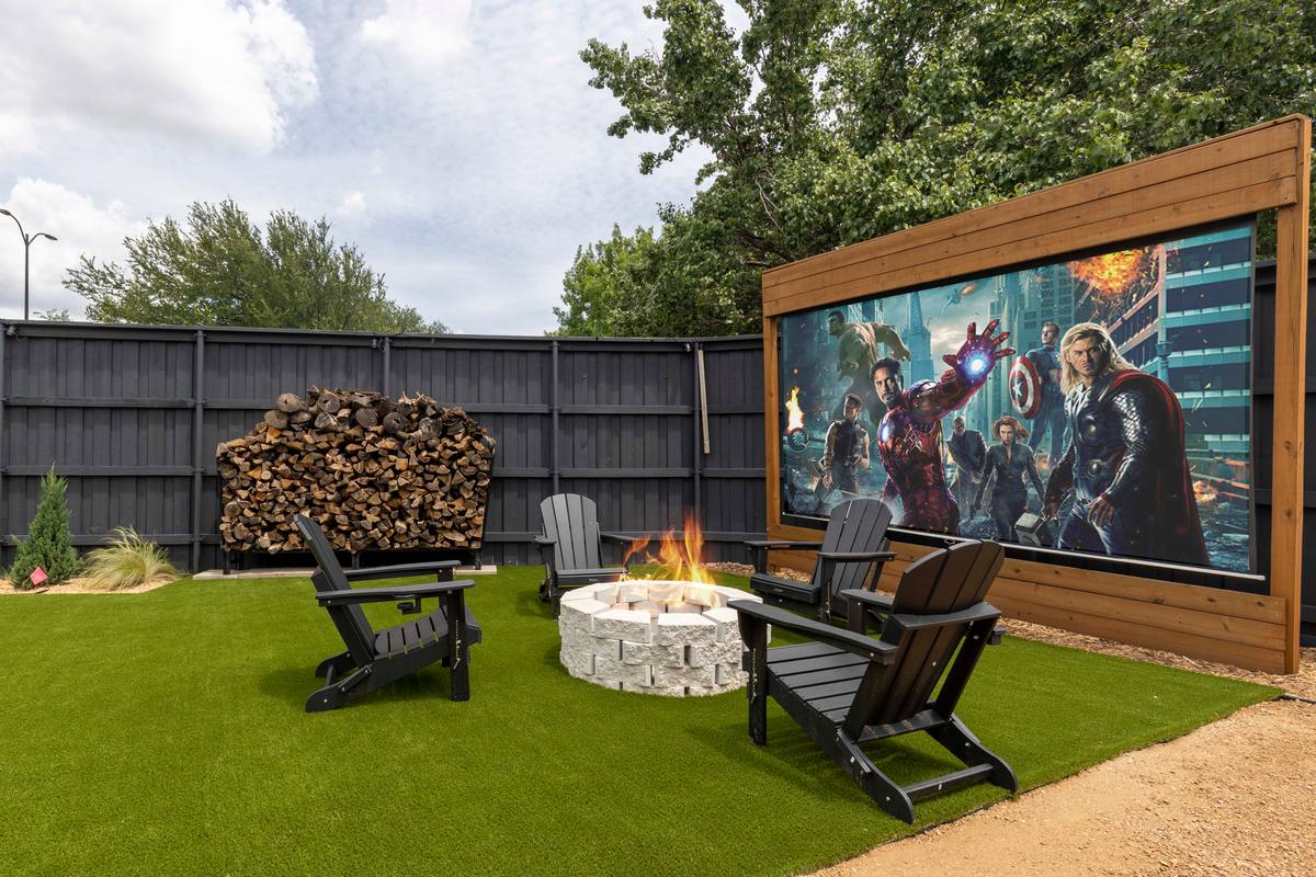 Backyard - Backyard Projector 1