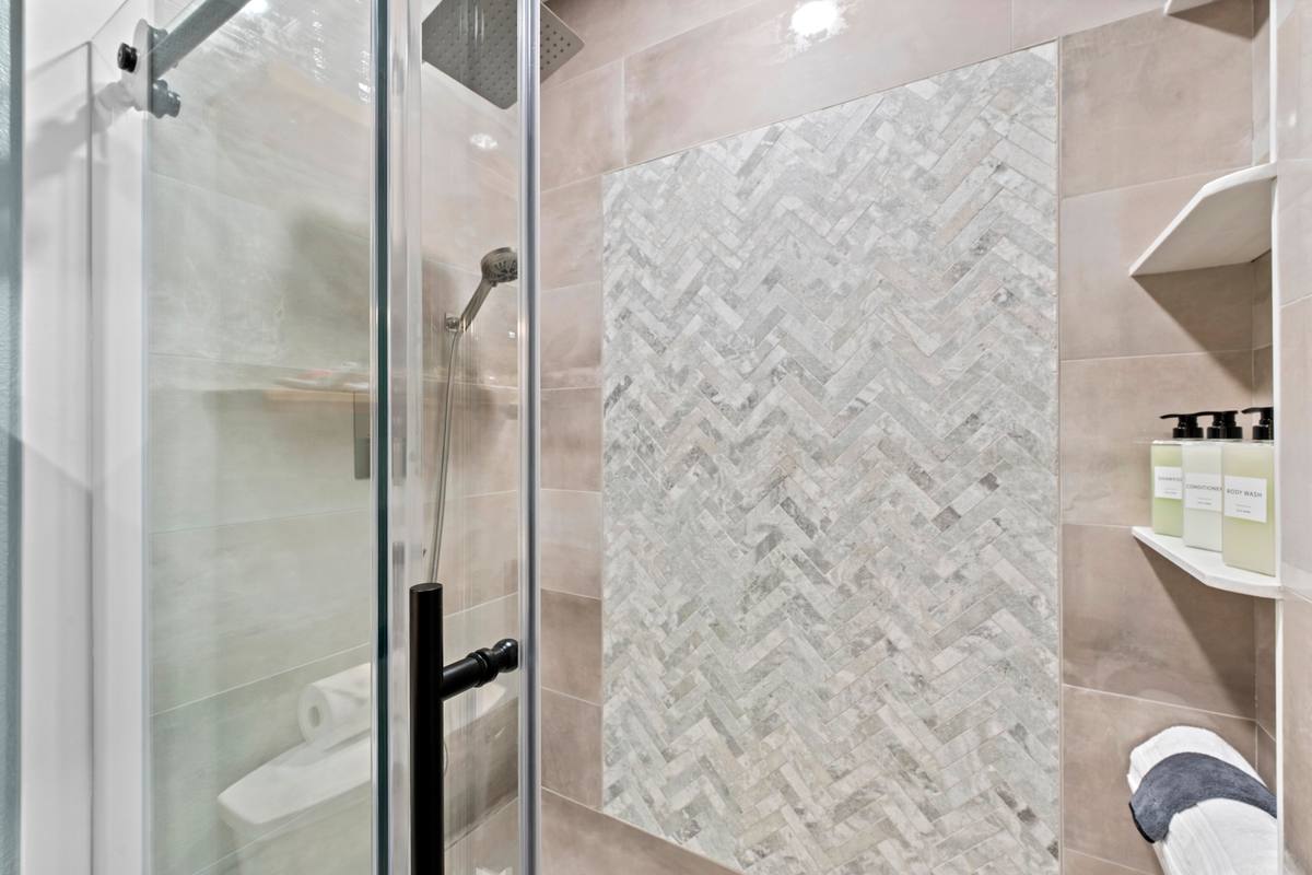 The Indigo Oasis Bathrooms – Bathroom Shower 1