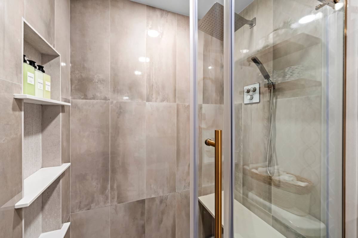 The Indigo Oasis Bathrooms – Bathroom Shower 2