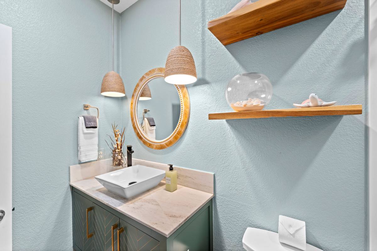 The Indigo Oasis Bathrooms – Bathroom Vanity 2