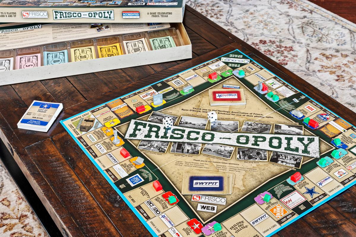 The Indigo Oasis Game Room – Board Game Frisco Opoly 1