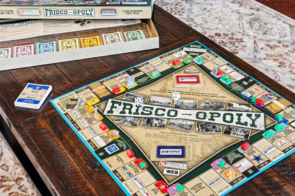Board - board game frisco opoly 01