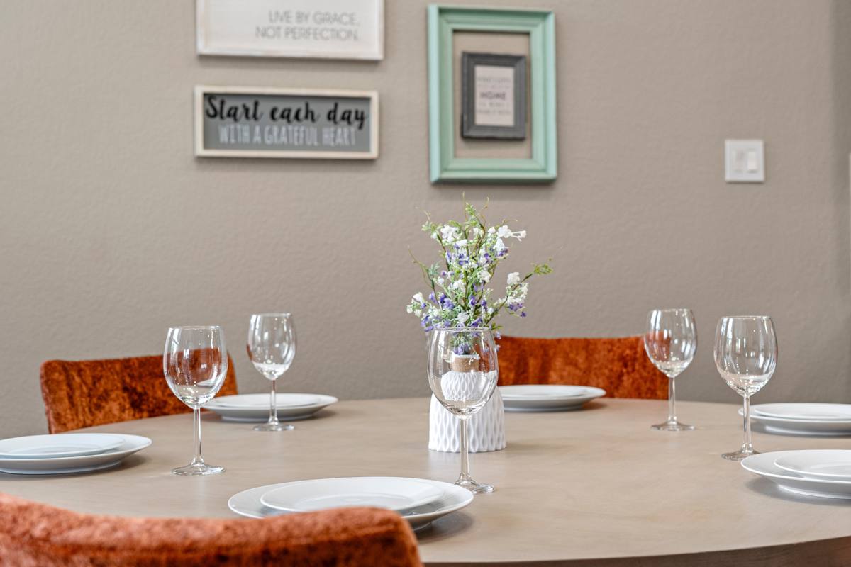 The Indigo Oasis Dining Room – Dining Room 3