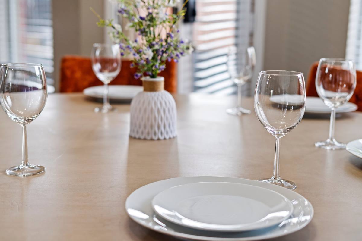 The Indigo Oasis Dining Room – Dining Room Detail 1