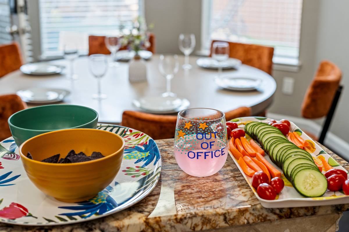 The Indigo Oasis Dining Room – Dining Snacks 1