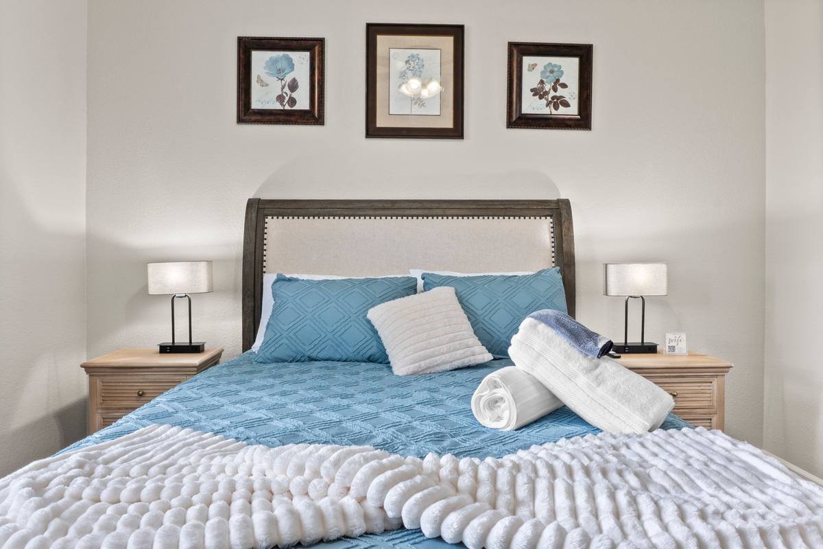 The Indigo Oasis Primary Bedroom – Primary Bedroom 1