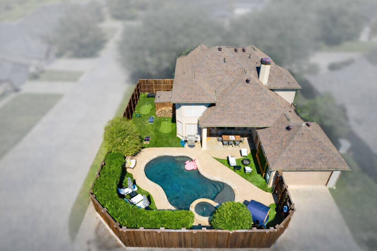 Backyard – Drone View